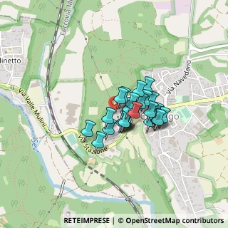 Mappa Via Giacomo Leopardi, 22060 Cucciago CO, Italia (0.26667)