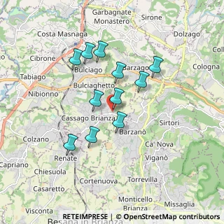 Mappa Via S. Giovanni, 23894 Cremella LC, Italia (1.47273)