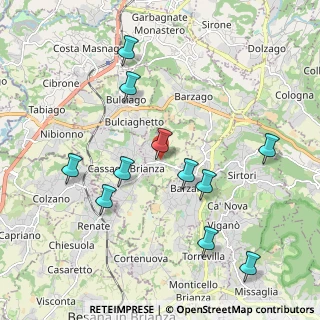 Mappa Via S. Giovanni, 23894 Cremella LC, Italia (2.07455)