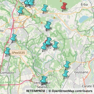 Mappa Via Domenico Cimarosa, 22063 Cantù CO, Italia (5.51)