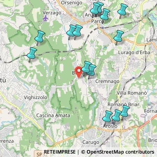 Mappa 22040 Brenna CO, Italia (2.62786)