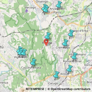 Mappa 22040 Brenna CO, Italia (2.58)