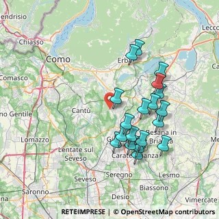Mappa 22040 Brenna CO, Italia (7.16842)