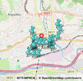 Mappa Via Guido Rey, 11010 Aosta AO, Italia (0.6015)