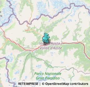 Mappa Via Guido Rey, 11010 Aosta AO, Italia (44.5035)