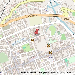 Mappa Via Guido Rey, 3, 11100 Aosta, Aosta (Valle d'Aosta)