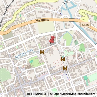 Mappa Via Guido Rey, 5, 11100 Aosta, Aosta (Valle d'Aosta)
