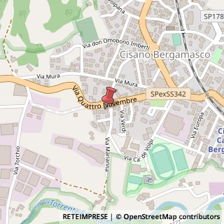 Mappa Via Marianna, 2, 24034 Cisano Bergamasco, Bergamo (Lombardia)