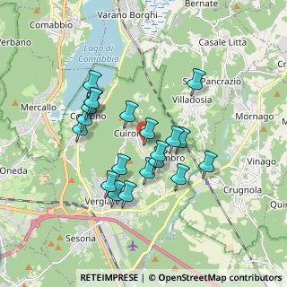 Mappa Via Edmondo de Amicis, 21029 Vergiate VA, Italia (1.535)