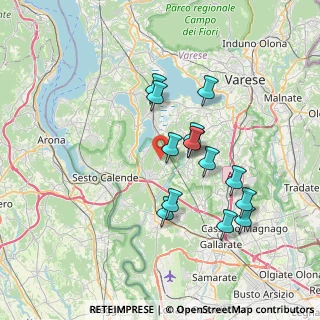 Mappa Via Edmondo de Amicis, 21029 Vergiate VA, Italia (6.34071)