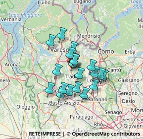 Mappa Via Armando Diaz, 21040 Venegono Inferiore VA, Italia (9.743)