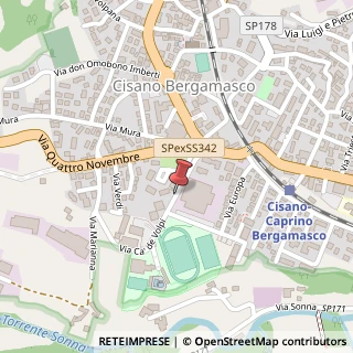 Mappa Via C? de'Volpi, 12, 24034 Cisano Bergamasco, Bergamo (Lombardia)