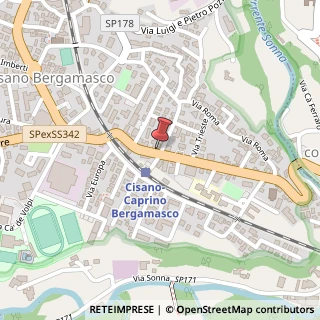 Mappa Via Giuseppe Mazzini, 28, 24034 Cisano Bergamasco, Bergamo (Lombardia)