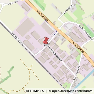 Mappa Via Industrie, 39, 31040 Zona Industriale Sant'Elena TV, Italia, 31040 Trevignano, Treviso (Veneto)