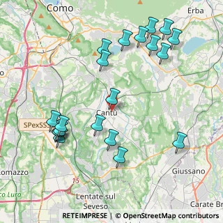 Mappa Via Alciato, 22063 Cantù CO, Italia (4.5835)