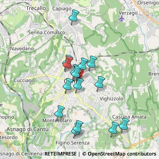 Mappa Via Alciato, 22063 Cantù CO, Italia (1.69867)