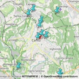 Mappa Via Gorizia, 22063 Cantù CO, Italia (2.41091)