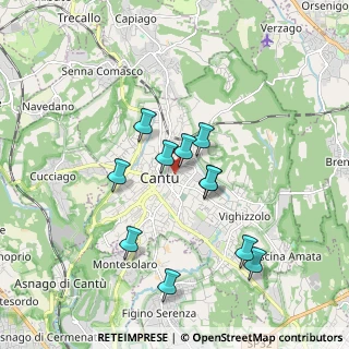 Mappa Via Gorizia, 22063 Cantù CO, Italia (1.59)