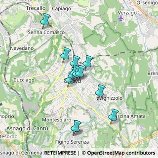 Mappa Via Alciato, 22063 Cantù CO, Italia (1.41231)