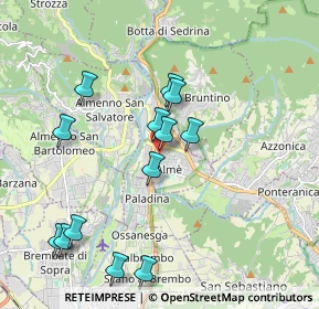 Mappa Via Torquato Tasso, 24011 Almè BG, Italia (1.98)