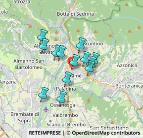 Mappa Via Torquato Tasso, 24011 Almè BG, Italia (1.23308)