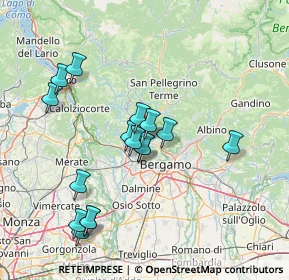 Mappa Via Torquato Tasso, 24011 Almè BG, Italia (14.36188)