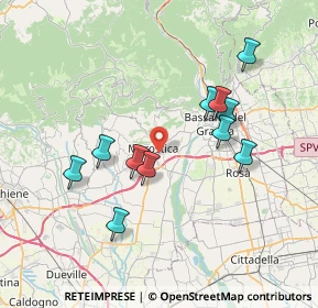 Mappa Via Ravenne, 36063 Marostica VI, Italia (6.88091)