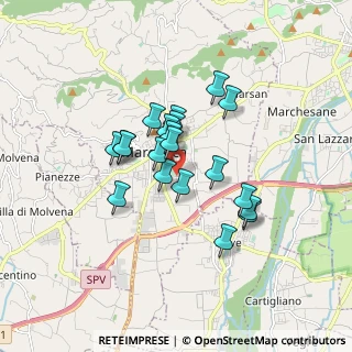 Mappa Via Ravenne, 36063 Marostica VI, Italia (1.2745)