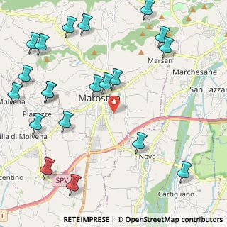 Mappa Via Ravenne, 36063 Marostica VI, Italia (2.819)