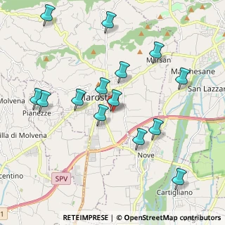 Mappa Via Ravenne, 36063 Marostica VI, Italia (2.09643)