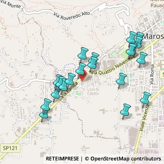Mappa Via del Donatore, 36063 Marostica VI, Italia (0.5145)
