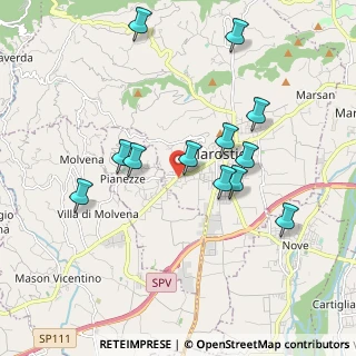 Mappa Via del Donatore, 36063 Marostica VI, Italia (1.84)