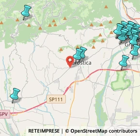 Mappa Via del Donatore, 36063 Marostica VI, Italia (6.2585)