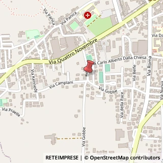 Mappa Via Gobbe, 10/a, 36063 Marostica, Vicenza (Veneto)