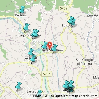 Mappa Via S. Bortolo, 36030 Sarcedo VI, Italia (3.024)