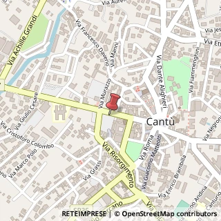 Mappa Piazza Guglielmo Marconi, 22063 Cant? CO, Italia, 22063 Cantù, Como (Lombardia)