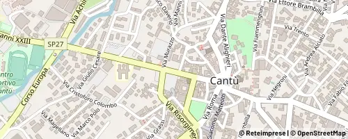 Mappa Cantù