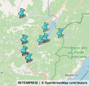 Mappa Via, 25074 Idro BS, Italia (7.21667)