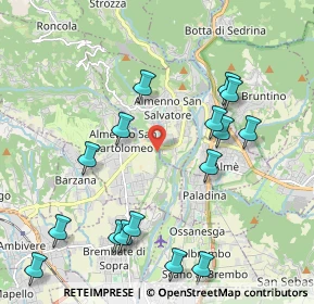 Mappa Via S. Tomè, 24030 Almenno San Bartolomeo BG, Italia (2.31063)