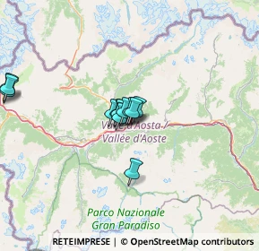 Mappa Località Grand Chemin, 11100 Aosta AO, Italia (10.3575)