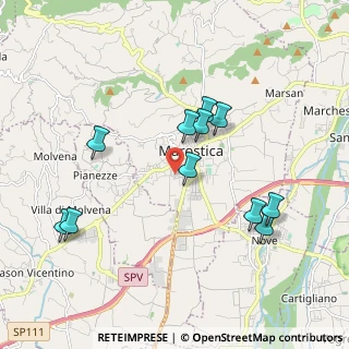 Mappa Via Walter Tobagi, 36063 Marostica VI, Italia (1.88455)