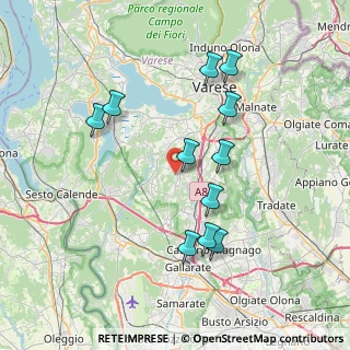 Mappa Via dei Prati Guizzi, 21040 Sumirago VA, Italia (7.21182)