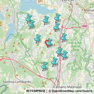 Mappa Via dei Prati Guizzi, 21040 Sumirago VA, Italia (3.45083)