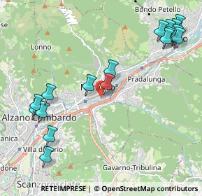 Mappa Via Roggia Morlana, 24027 Nembro BG, Italia (2.58294)