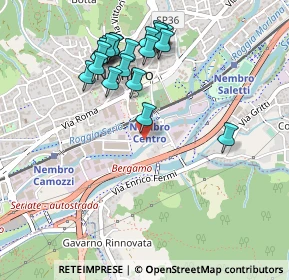 Mappa Via Roggia Morlana, 24027 Nembro BG, Italia (0.491)