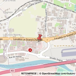 Mappa Località Grand Chemin, 80, 11020 Saint-Christophe, Aosta (Valle d'Aosta)