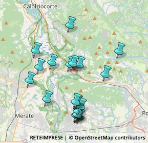 Mappa Strada Statale, 24034 Cisano Bergamasco BG, Italia (3.915)