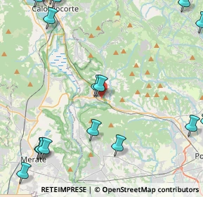 Mappa Strada Statale, 24034 Cisano Bergamasco BG, Italia (6.8305)