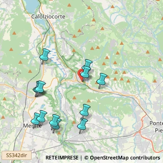 Mappa SS 342, 24034 Cisano Bergamasco BG, Italia (4.44538)
