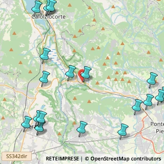Mappa SS 342, 24034 Cisano Bergamasco BG, Italia (6.419)